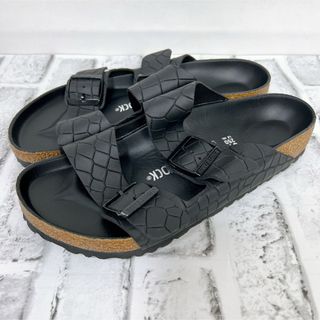 ビルケンシュトック(BIRKENSTOCK)の《レア美品》BIRKENSTOCK ビルケン アリゾナ エンボス クロコ柄 25(サンダル)