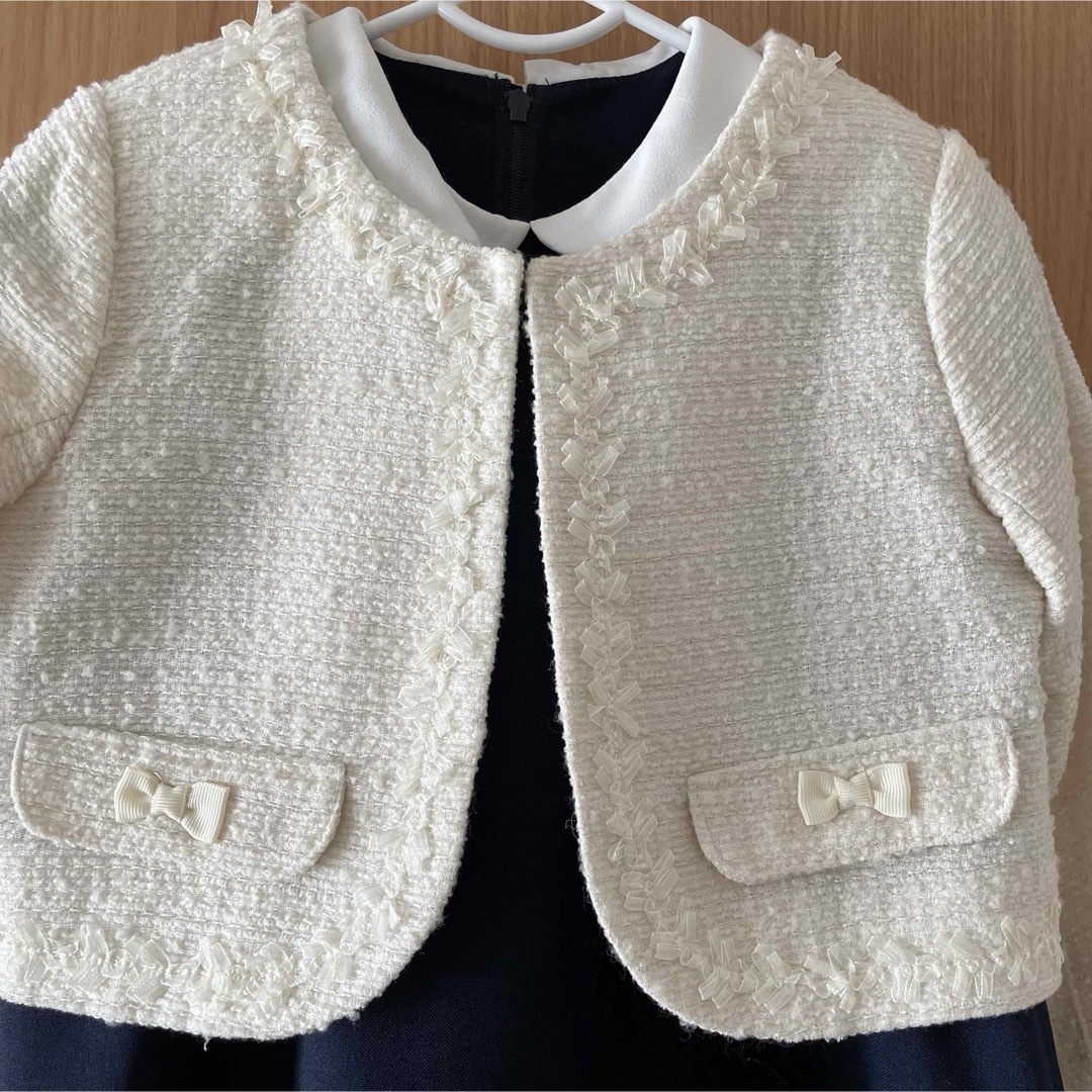 motherways(マザウェイズ)のマザウェイズ　ワンピース・ジャケット キッズ/ベビー/マタニティのキッズ服女の子用(90cm~)(ドレス/フォーマル)の商品写真