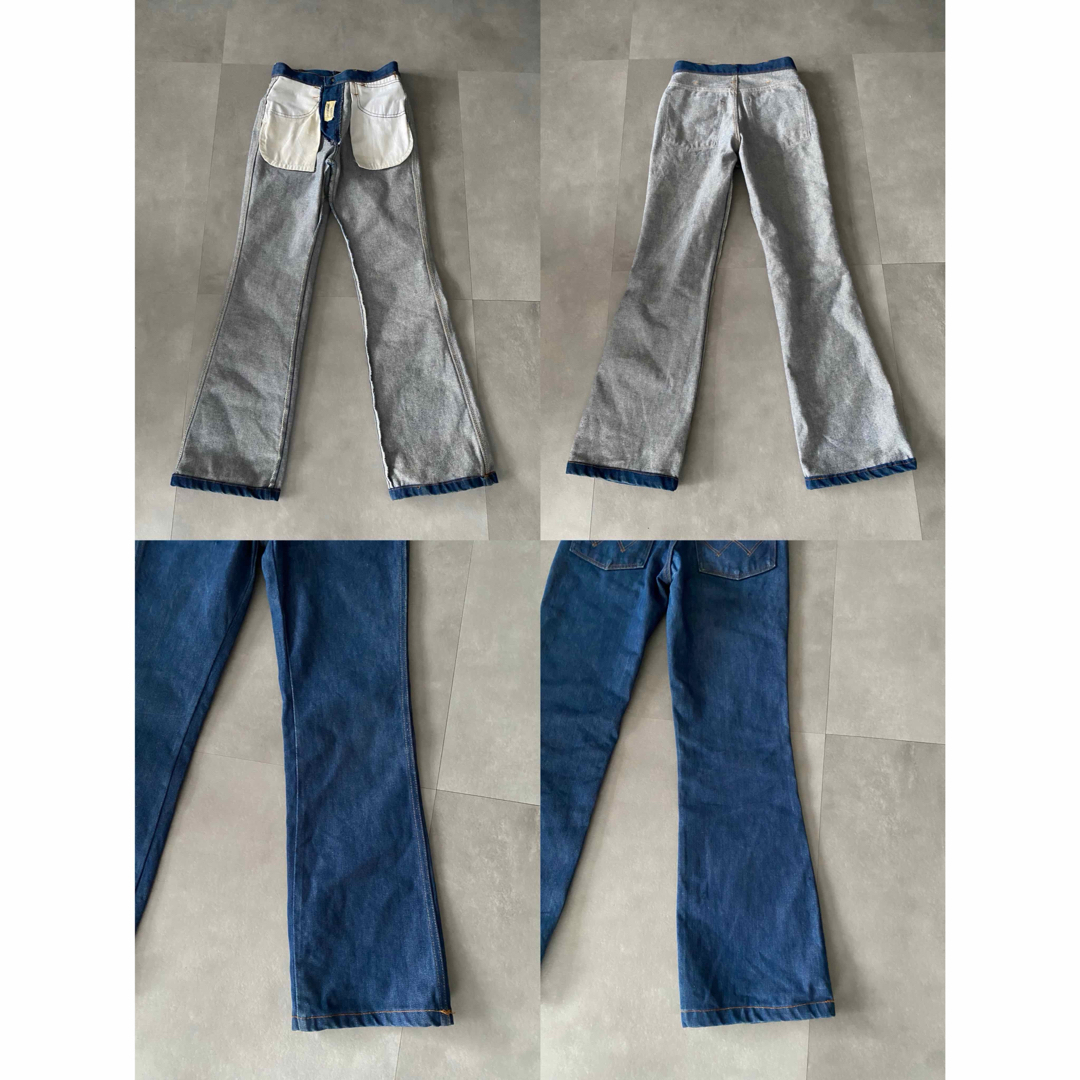 Wrangler - 古着 ビンテージ 70s ラングラー フレア デニム Wrangler - 古着 ビンテージ 70s ラングラー フレア デニム