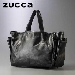 ズッカ(ZUCCa)の■ ZUCCa レザーハンドバッグ(ハンドバッグ)