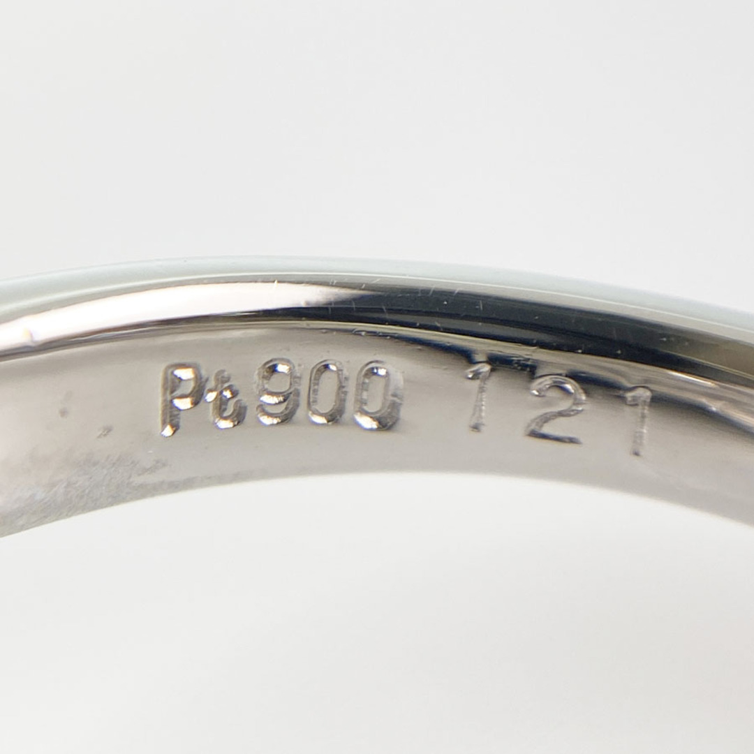 リング Pt900 サファイア ダイヤモンド 10号(50) レディースのアクセサリー(リング(指輪))の商品写真