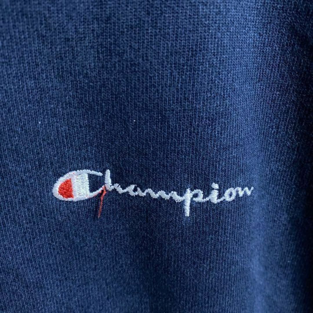 Champion(チャンピオン)の90s チャンピオン 刺繍 ロゴ スウェット トレーナー USA古着 Mサイズ メンズのトップス(スウェット)の商品写真