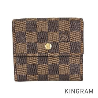 ルイヴィトン(LOUIS VUITTON)のルイ・ヴィトン ダミエ ポルトフォイユ エリーズ N61654 二つ折り財布(財布)