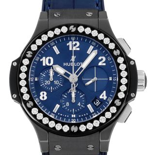 ウブロ(HUBLOT)のウブロ ビッグバン セラミック ブルー ダイヤモンド　 341.CM.7170.LR.1204 メンズ 中古 腕時計(腕時計(アナログ))