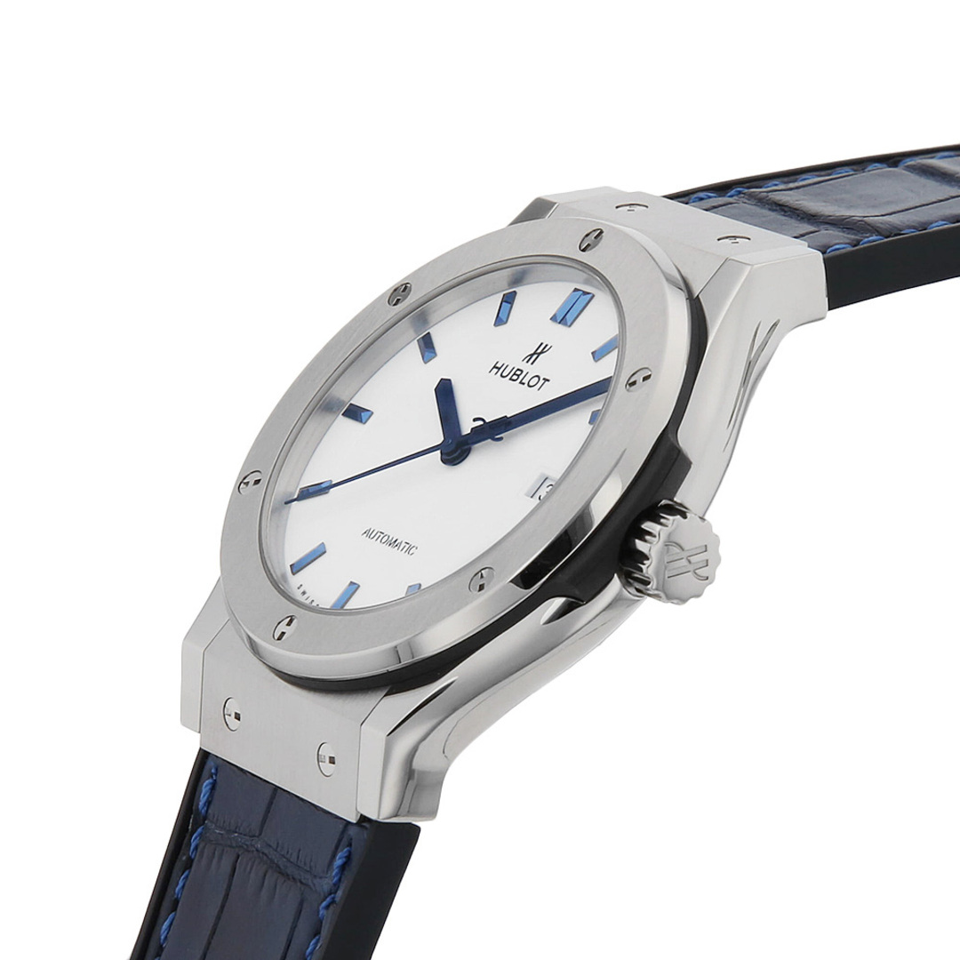 HUBLOT(ウブロ)のウブロ クラシック フュージョン ホワイトシャイニー ブルー 542.NX.2210.LR.JPN17 メンズ 中古 腕時計 メンズの時計(腕時計(アナログ))の商品写真