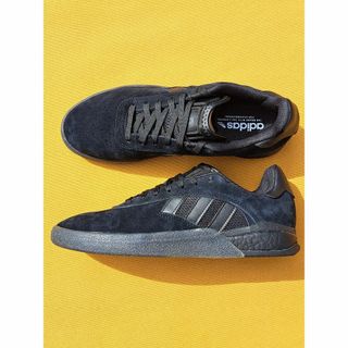 アディダス(adidas)のアディダス 3ST004 27,5cm 黒黒 SKATE(スニーカー)