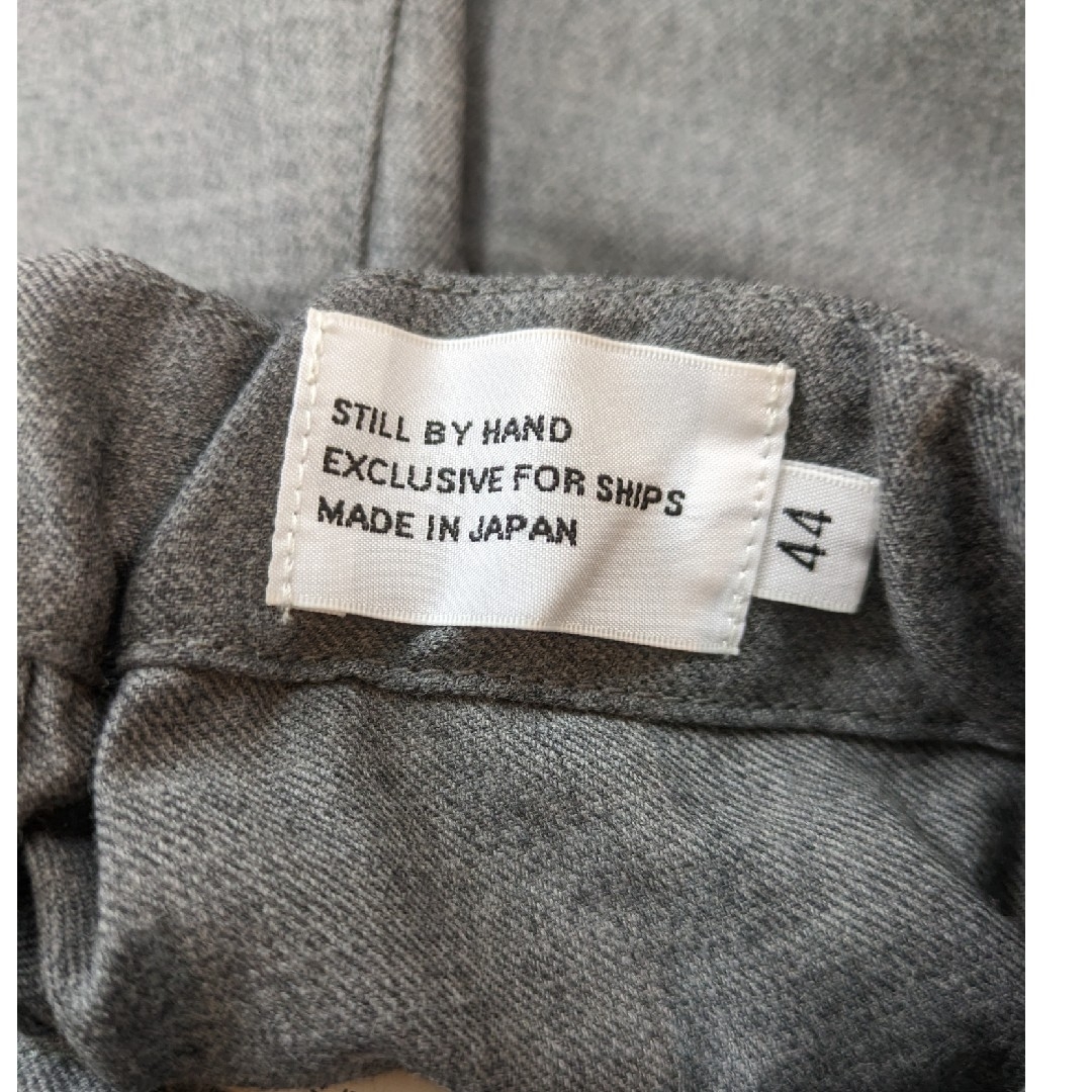 STILL BY HAND(スティルバイハンド)の【中古・美品】スティルバイハンド SHIPS 別注 ウール ボトム パンツ メンズのパンツ(その他)の商品写真