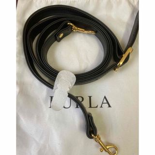 FURLA ショルダーストラップ　ブラック