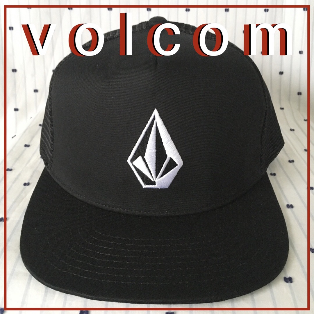 volcom(ボルコム)のVOLCOMボルコムUS限定ストーンアイコン刺繍トラッカーメッシュキャップ帽子 メンズの帽子(キャップ)の商品写真