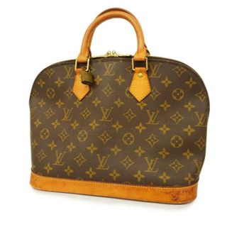 ルイヴィトン(LOUIS VUITTON)の【4hb1608】ルイヴィトン ハンドバッグ/モノグラム/アルマ/M51130/ブラウン【中古】レディース(ハンドバッグ)