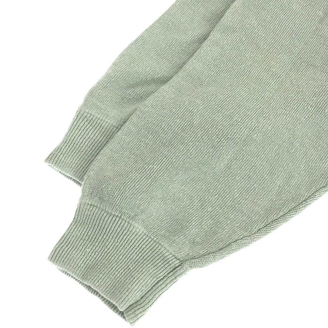 UNIVERSAL PRODUCTS ユニバーサルプロダクツ 23SS HEMP CREW NECK KINT リネンニットセーター ミントグリーン系 3 231-60203 メンズのトップス(ニット/セーター)の商品写真