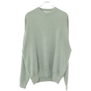 UNIVERSAL PRODUCTS ユニバーサルプロダクツ 23SS HEMP CREW NECK KINT リネンニットセーター ミントグリーン系 3 231-60203(ニット/セーター)