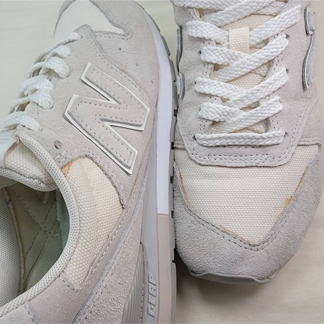 996（New Balance）(キュウキュウロク)のニューバランス CM996TA2 ホワイト 24.5センチ レディースの靴/シューズ(スニーカー)の商品写真