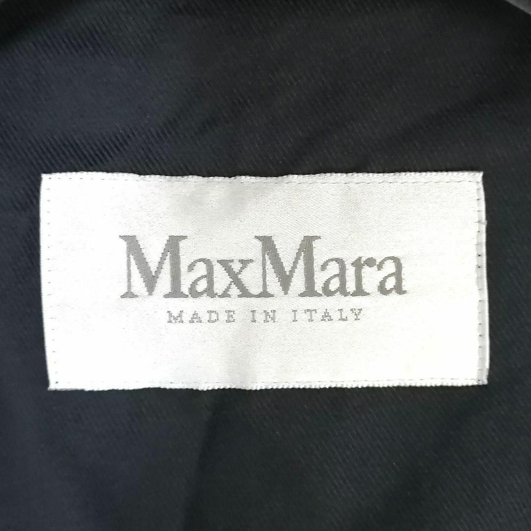 Max Mara(マックスマーラ)の美品✨マックスマーラ　最高級白タグ　コート　44　大きいサイズ　ダブル　ゆったり レディースのジャケット/アウター(スプリングコート)の商品写真