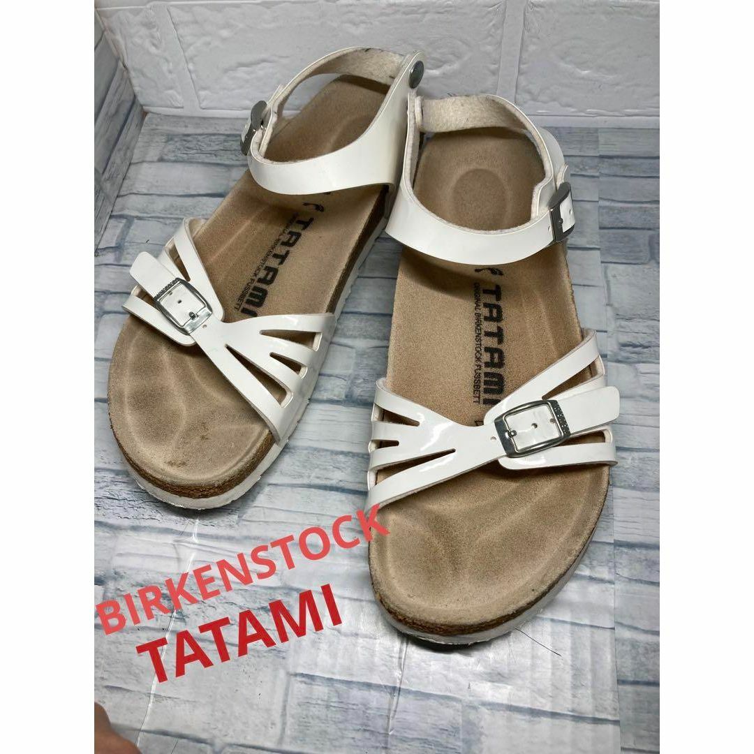 BIRKENSTOCK　ビルケンシュトック　TATAMI ホワイト レディースの靴/シューズ(サンダル)の商品写真