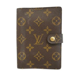 LOUIS VUITTON - 【4hb1670】ルイヴィトン 手帳カバー/モノグラム/アジェンダPM/R20005/ブラウン【中古】メンズ/レディース/ユニセックス