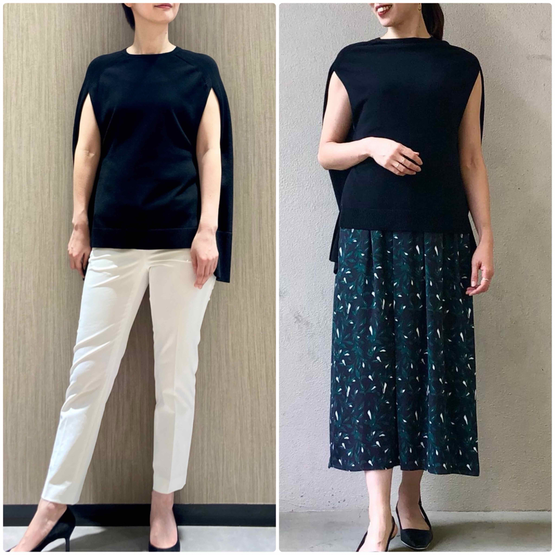 Theory luxe - theory luxe 23AW ケープ風 ウォッシャブルニット Theory luxe - theory luxe 23AW ケープ風 ウォッシャブルニット