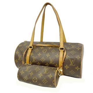 ルイヴィトン(LOUIS VUITTON)の【4hb1677】ルイヴィトン ハンドバッグ/モノグラム/パピヨン30/M51385/ブラウン【中古】レディース(ハンドバッグ)