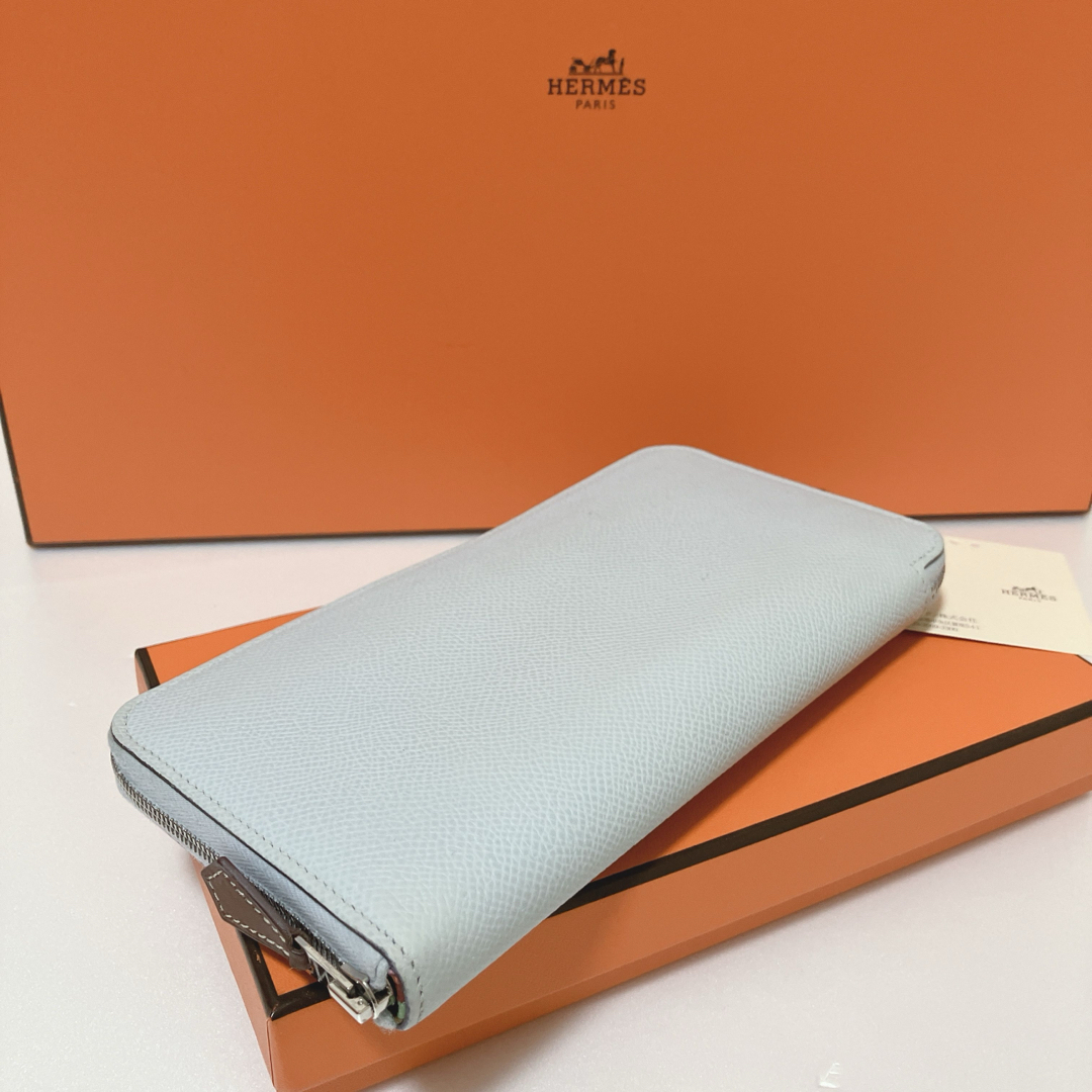 Hermes(エルメス)の超美品★ エルメス HERMES アザップ シルクイン y刻印 長財布 正規品 レディースのファッション小物(財布)の商品写真