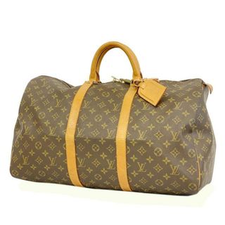 ルイヴィトン(LOUIS VUITTON)の【4hb1681】ルイヴィトン ボストンバッグ/モノグラム/キーポル50/M41426/ブラウン【中古】メンズ/レディース/ユニセックス(ボストンバッグ)