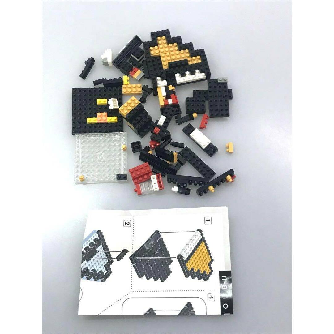 LEGO レゴ  NBC-017 NBC-037 グランドピアノ エレキギターレッド N-034 おまけ付き 世界最小級ブロック nanoblock  1000円ポッキリ！ 361 キッズ/ベビー/マタニティのおもちゃ(知育玩具)の商品写真