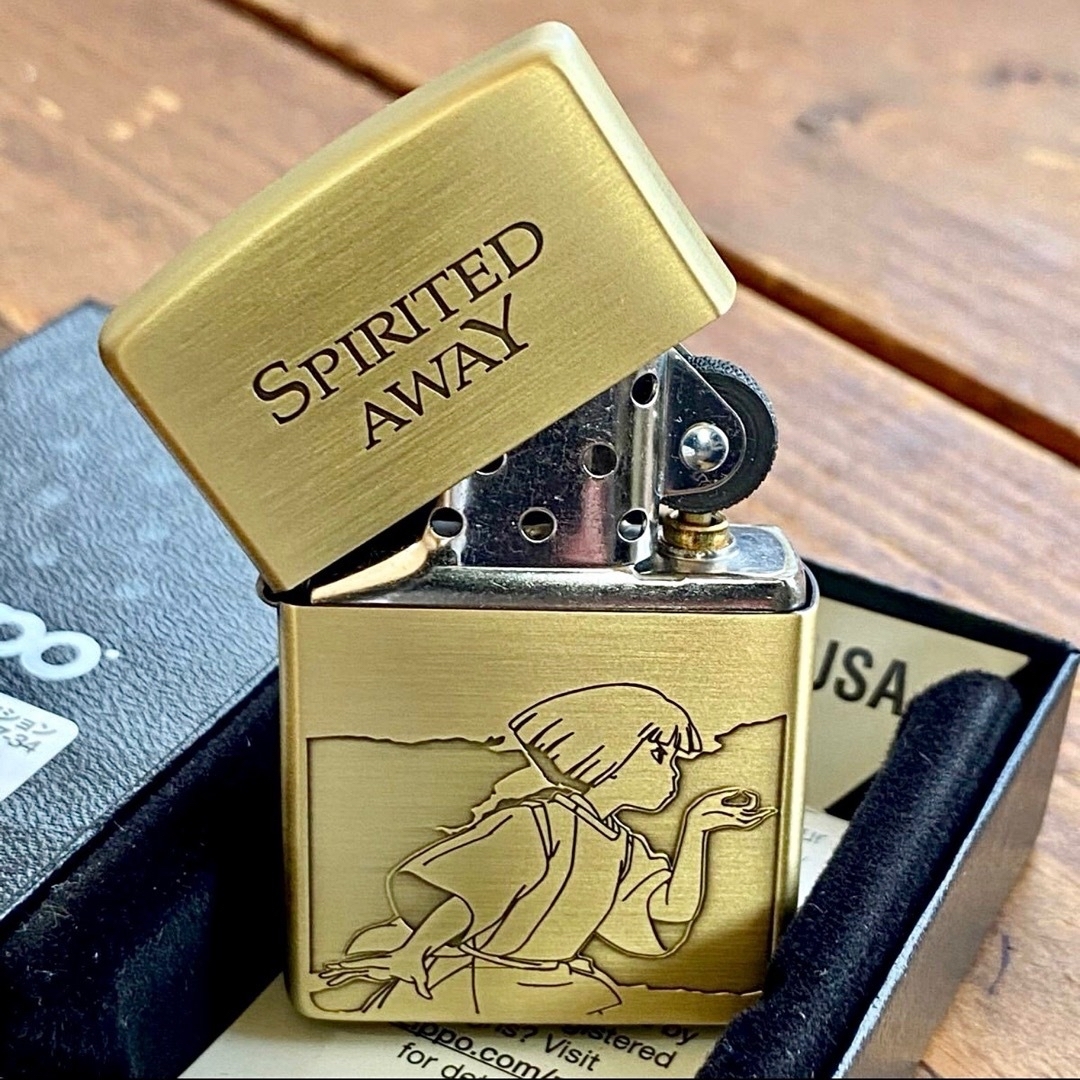 ZIPPO(ジッポー)のZippo 千と千尋の神隠し ハク ジブリ NZ-54 ジッポー オイルライター メンズのファッション小物(タバコグッズ)の商品写真