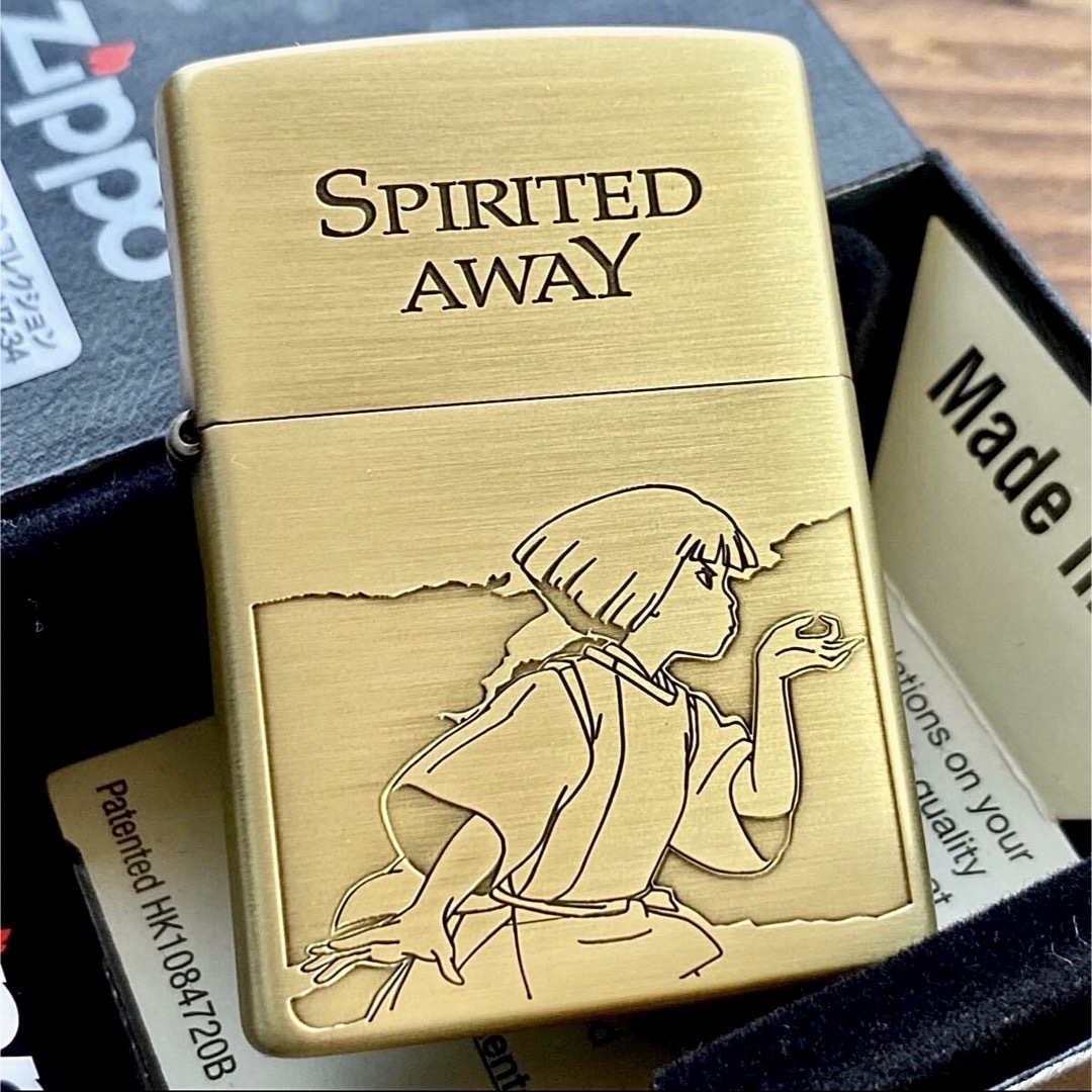 ZIPPO(ジッポー)のZippo 千と千尋の神隠し ハク ジブリ NZ-54 ジッポー オイルライター メンズのファッション小物(タバコグッズ)の商品写真