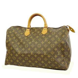 ルイヴィトン(LOUIS VUITTON)の【4hb1718】ルイヴィトン ハンドバッグ/モノグラム/スピーディ40/M41106/ブラウン【中古】レディース(ハンドバッグ)