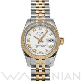 ロレックス(ROLEX)の中古 ロレックス ROLEX 179173 ランダムシリアル ホワイト レディース 腕時計(腕時計)