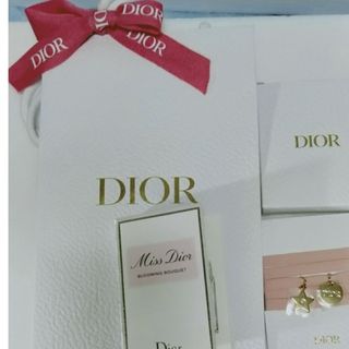 クリスチャンディオール(Christian Dior)の[チャーム⑨]MissDiorブレスレット＆香水サンプル＆リボン付きショップ袋(サンプル/トライアルキット)