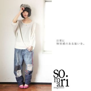 somari - 美品 ソマリ パッチワーク ヴィンテージデニム