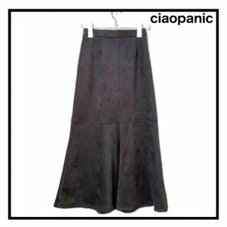 Ciaopanic - チャオパニック　ロングスカート　ベロア　ブラウン　レディース　　ウエストゴム