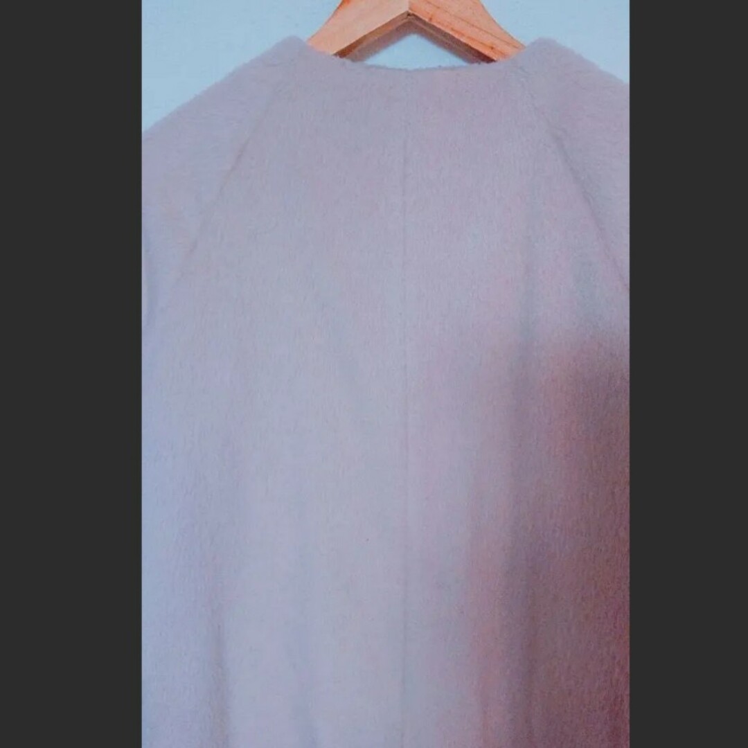 マルチカラー ファーコート  美品 高級 レディースのジャケット/アウター(毛皮/ファーコート)の商品写真