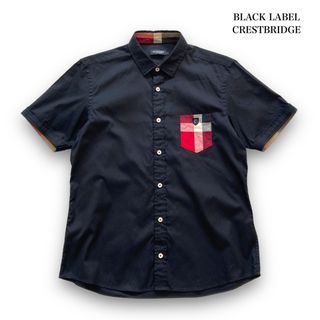 BLACK LABEL CRESTBRIDGE - 【BLACK LABEL CRESTBRIDGE】CBチェック 半袖シャツ