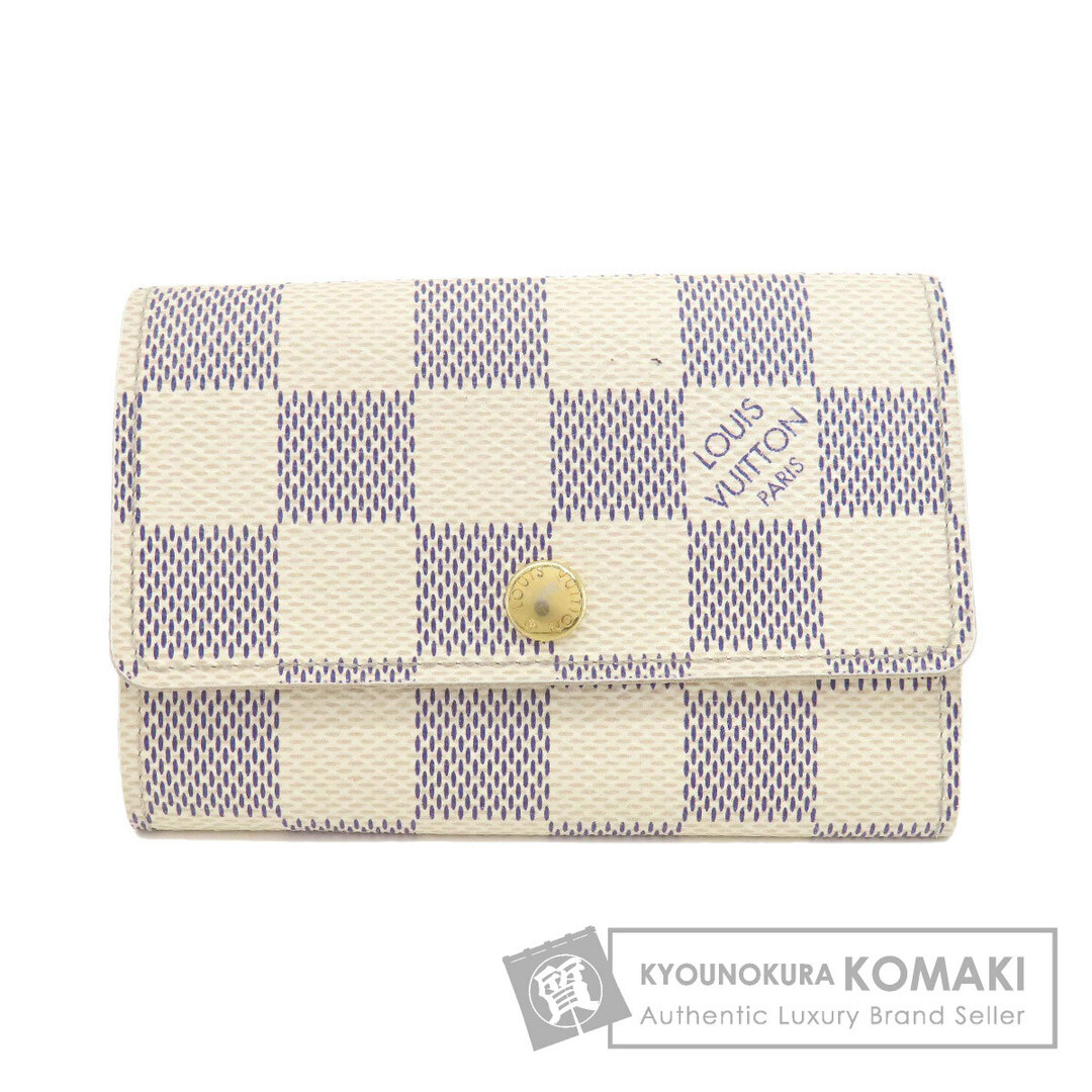 LOUIS VUITTON(ルイヴィトン)のLOUIS VUITTON N61745 ミュルティクレ6 ダミエ アズール キーケース ダミエキャンバス レディース レディースのファッション小物(キーケース)の商品写真