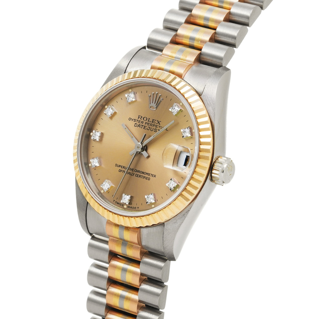 ROLEX(ロレックス)の中古 ロレックス ROLEX 68279G BIC L番(1989年頃製造) シャンパン /ダイヤモンド ユニセックス 腕時計 レディースのファッション小物(腕時計)の商品写真