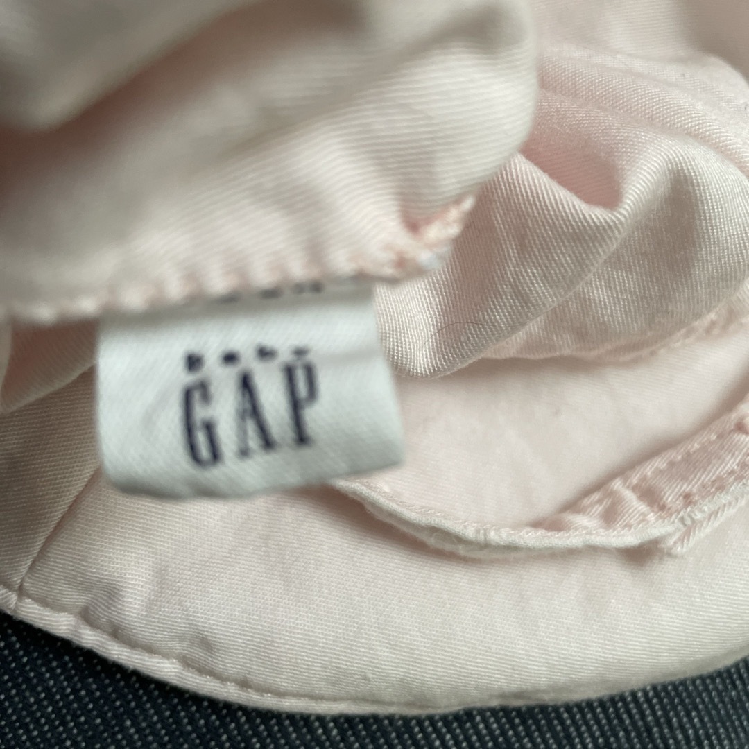 babyGAP(ベビーギャップ)のベビーギャップ 帽子 女の子 ピンク レース キッズ/ベビー/マタニティのこども用ファッション小物(帽子)の商品写真