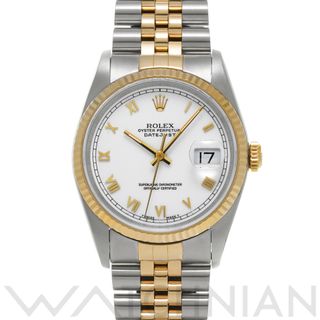 ロレックス(ROLEX)の中古 ロレックス ROLEX 16233 E番(1990年頃製造) ホワイト メンズ 腕時計(腕時計(アナログ))