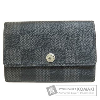 ルイヴィトン(LOUIS VUITTON)のLOUIS VUITTON N62662 ミュルティクレ6 ダミエ グラフィット カードケース ダミエキャンバス メンズ(名刺入れ/定期入れ)