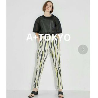 透け感なし美品 完売品 UnitedTokyo DWSサイドラインワイドパンツ