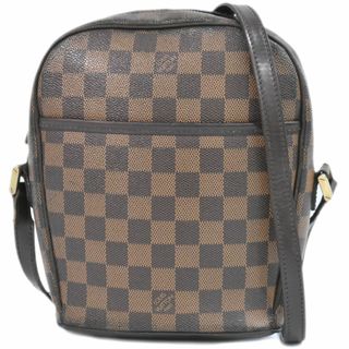 ルイヴィトン(LOUIS VUITTON)の本物 ルイヴィトン LOUIS VUITTON LV イパネマ PM ダミエ エベヌ ショルダーバッグ ポシェット ブラウン N51294 Ipanema ビトン バッグ 中古(ショルダーバッグ)