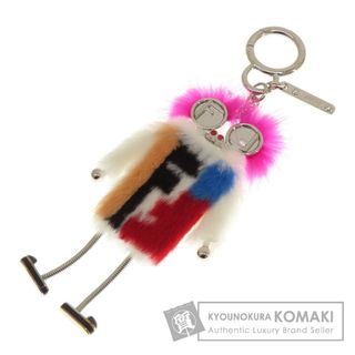 フェンディ(FENDI)のFENDI ウィッチャーズ ミンクファー キーホルダー ファー レディース(キーホルダー)