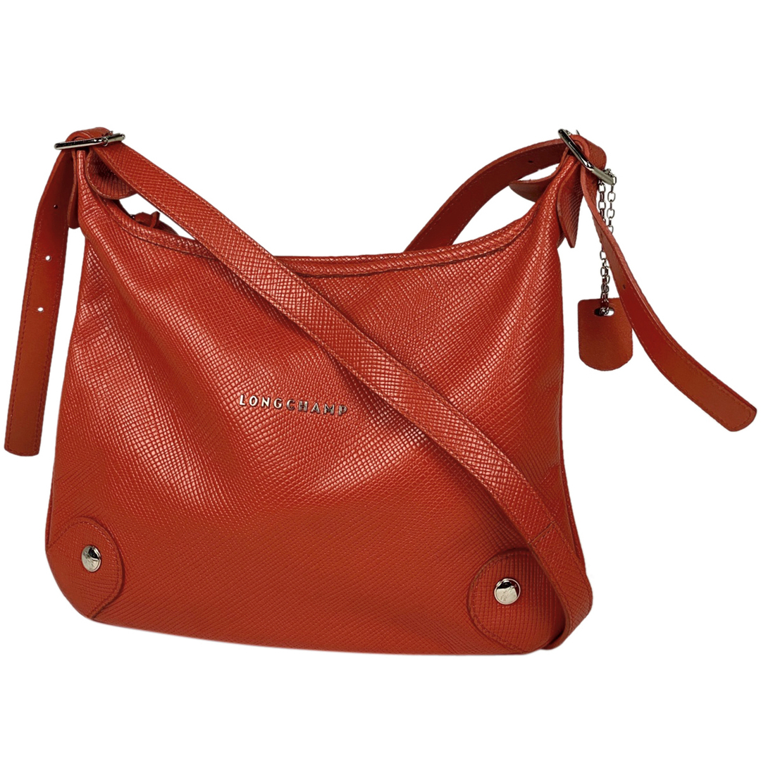 LONGCHAMP(ロンシャン)のロンシャン ロゴ ショルダーバッグ レディース 【中古】 レディースのバッグ(ショルダーバッグ)の商品写真