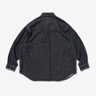 W)taps - WTAPS WCPO 02/LS/COTTON.DENIM 黒S 新品未使用の通販 by W)taps - WTAPS WCPO 02/LS/COTTON.DENIM 黒S 新品未使用の通販 by