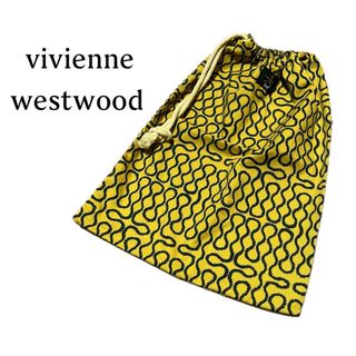 ヴィヴィアンウエストウッド(Vivienne Westwood)のヴィヴィアンウエストウッド【希少】Lee コラボ スクイグル 巾着 バッグ(ハンドバッグ)