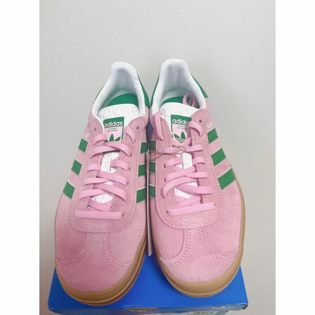 adidas(アディダス)の☆激レア☆adidas gazelle bold 22.5cm ピンク ガゼル レディースの靴/シューズ(スニーカー)の商品写真