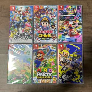 Nintendo Switch ソフト6本　新品未開封(家庭用ゲームソフト)