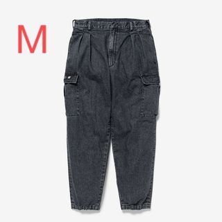 ダブルタップス(W)taps)のWTAPS MILT2301/TROUSERS/COTTON.DENIM 黒M(デニム/ジーンズ)