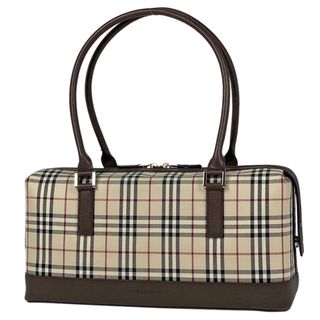 バーバリー(BURBERRY)のバーバリー ロゴ ハンドバッグ レディース 【中古】(ハンドバッグ)