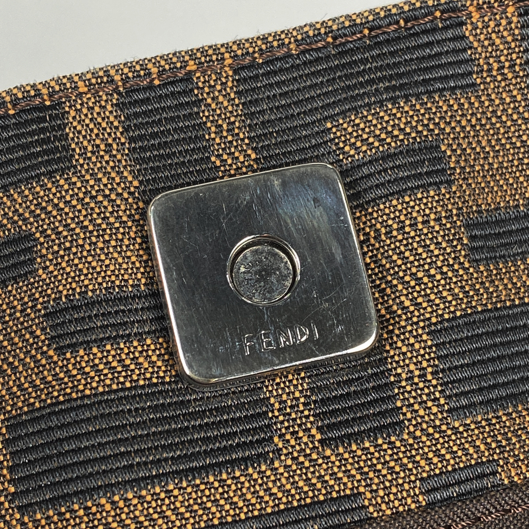 FENDI(フェンディ)のフェンディ ズッカ柄 ハンドバッグ レディース 【中古】 レディースのバッグ(ハンドバッグ)の商品写真